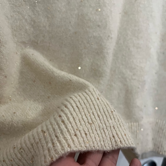 DKNY Cream Knit Pullover - Picture 6 of 7